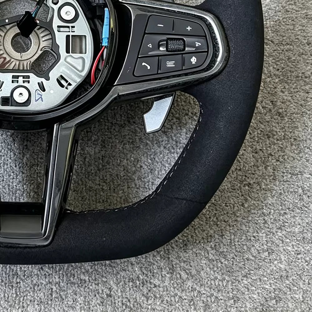 Carbon Fiber Sport Steering Wheel M6 for BMW M3 G80 M4 G82 M5 F90 M8 X3M X4M X5M X6M G30 G20 G05 G07 G35 G36 G25 G26